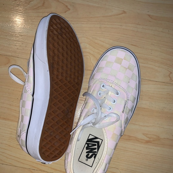 Vans Checkerboard Authentic Platform Shoes - Picture 2 of 3